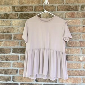 American Eagle Peplum Top